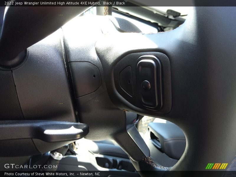 Black / Black 2022 Jeep Wrangler Unlimited High Altitude 4XE Hybrid