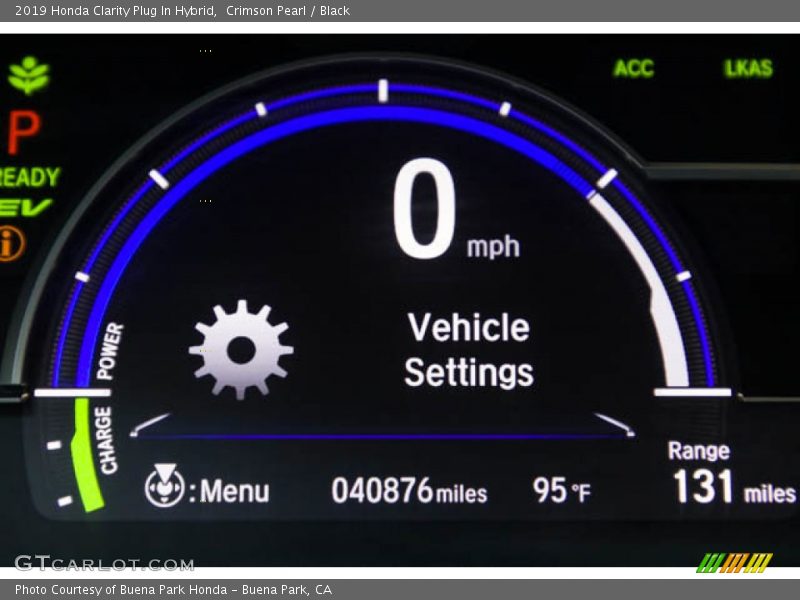 Crimson Pearl / Black 2019 Honda Clarity Plug In Hybrid