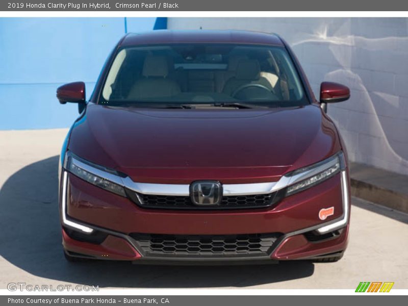 Crimson Pearl / Black 2019 Honda Clarity Plug In Hybrid
