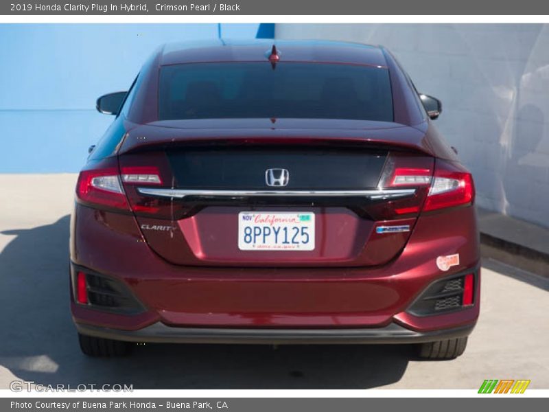 Crimson Pearl / Black 2019 Honda Clarity Plug In Hybrid