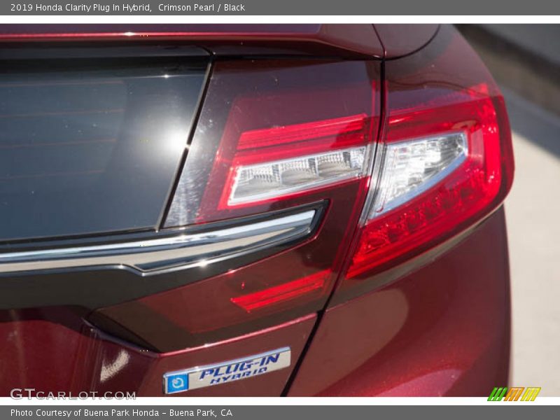 Crimson Pearl / Black 2019 Honda Clarity Plug In Hybrid