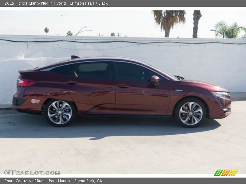 Crimson Pearl / Black 2019 Honda Clarity Plug In Hybrid