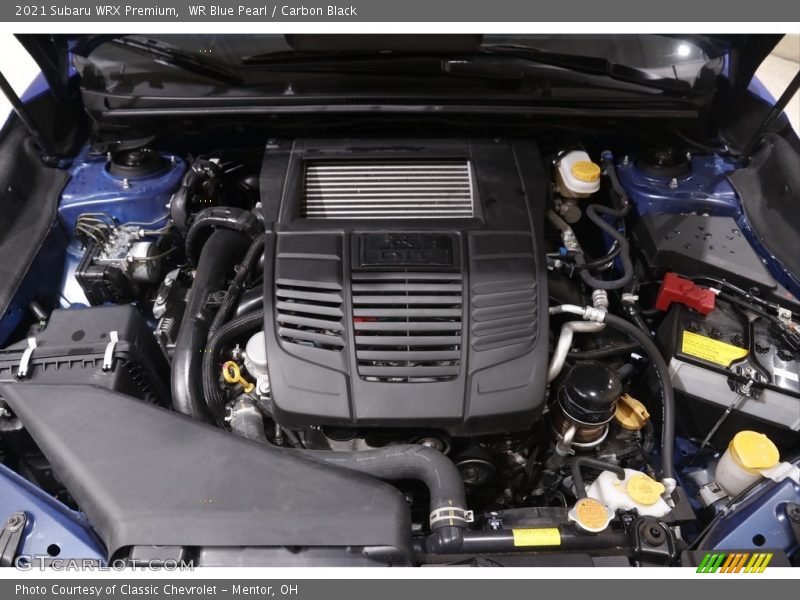  2021 WRX Premium Engine - 2.0 Liter DI Turbocharged DOHC 16-Valve DAVCS Horizontally Opposed 4 Cylinder