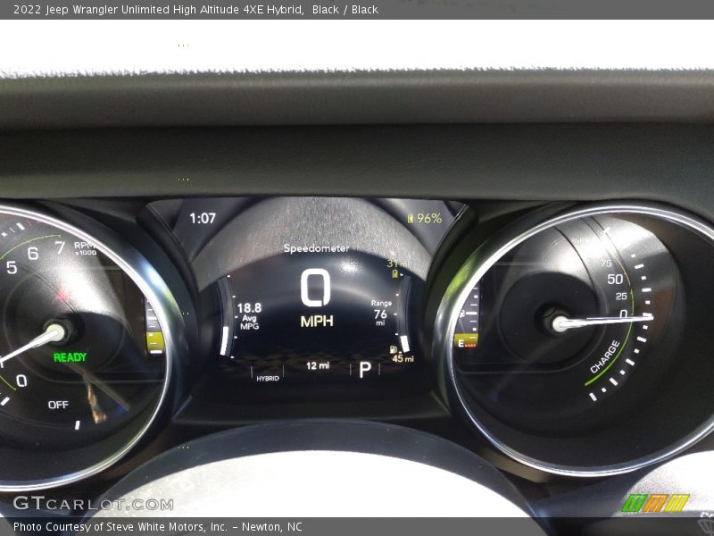  2022 Wrangler Unlimited High Altitude 4XE Hybrid High Altitude 4XE Hybrid Gauges