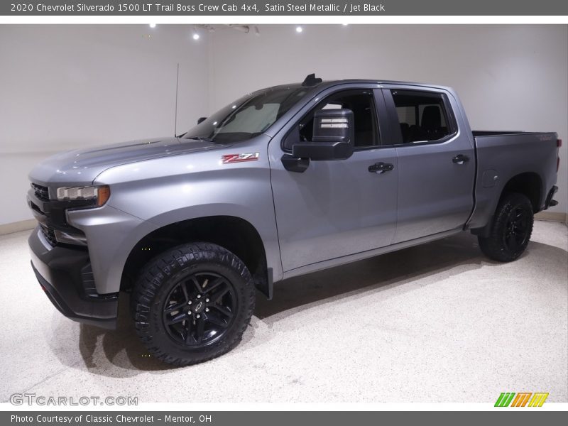 Satin Steel Metallic / Jet Black 2020 Chevrolet Silverado 1500 LT Trail Boss Crew Cab 4x4