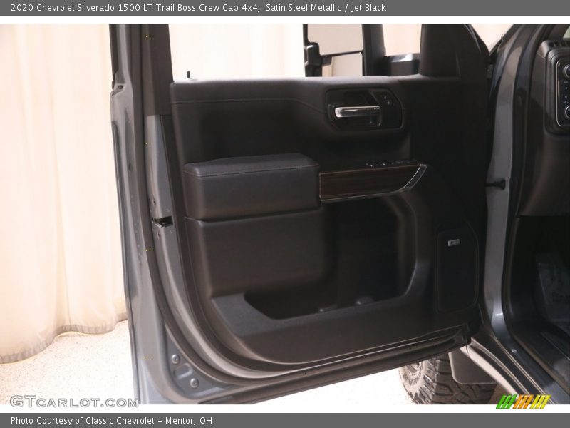 Satin Steel Metallic / Jet Black 2020 Chevrolet Silverado 1500 LT Trail Boss Crew Cab 4x4