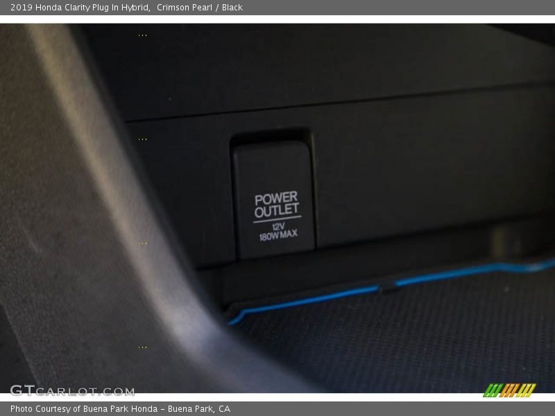 Crimson Pearl / Black 2019 Honda Clarity Plug In Hybrid