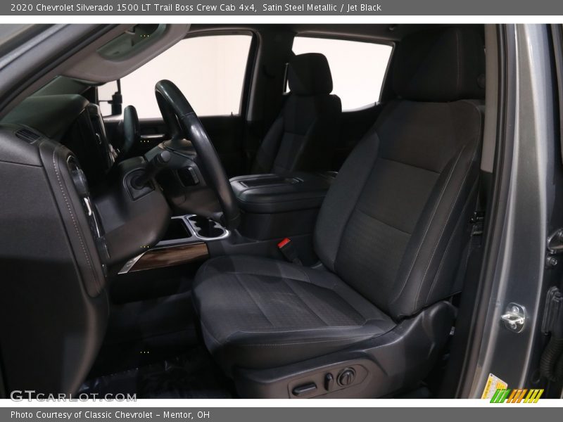 Satin Steel Metallic / Jet Black 2020 Chevrolet Silverado 1500 LT Trail Boss Crew Cab 4x4