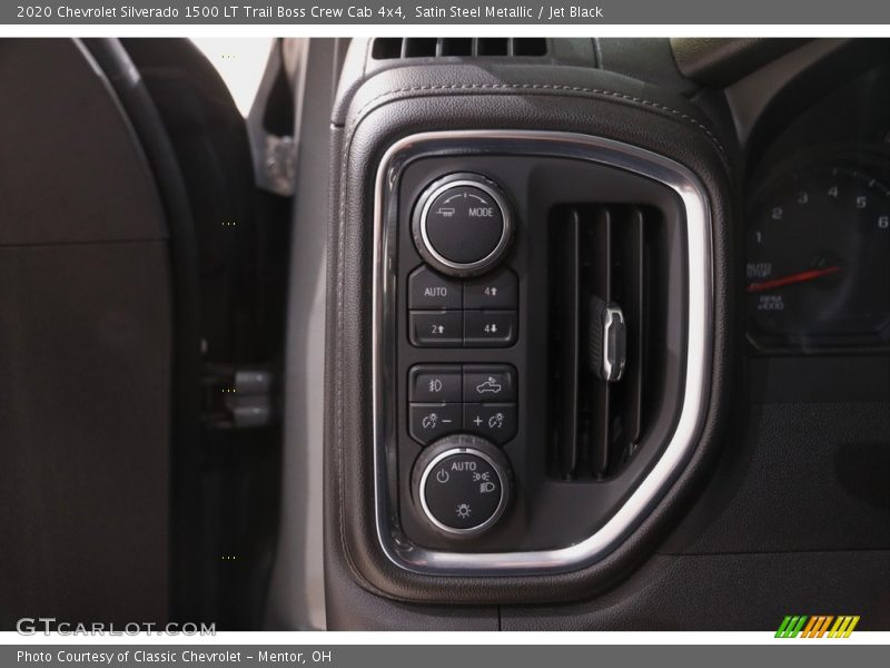 Satin Steel Metallic / Jet Black 2020 Chevrolet Silverado 1500 LT Trail Boss Crew Cab 4x4