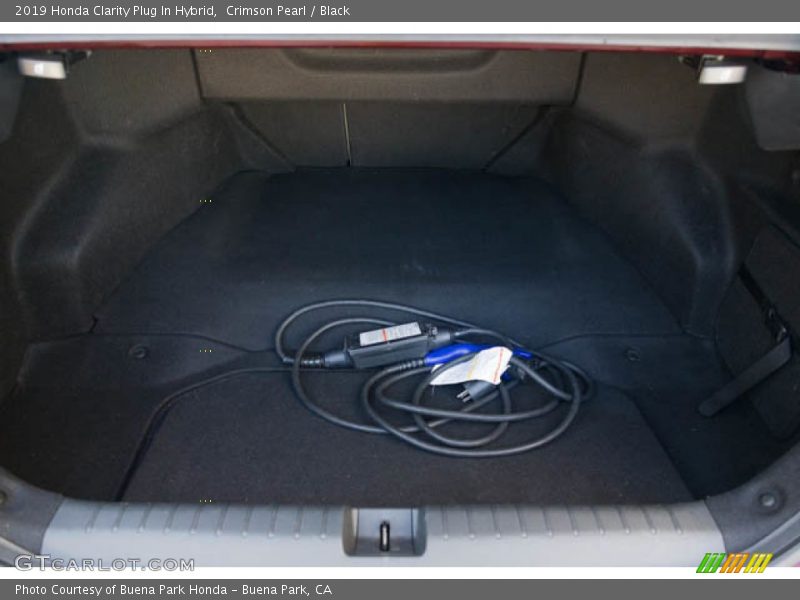 Crimson Pearl / Black 2019 Honda Clarity Plug In Hybrid