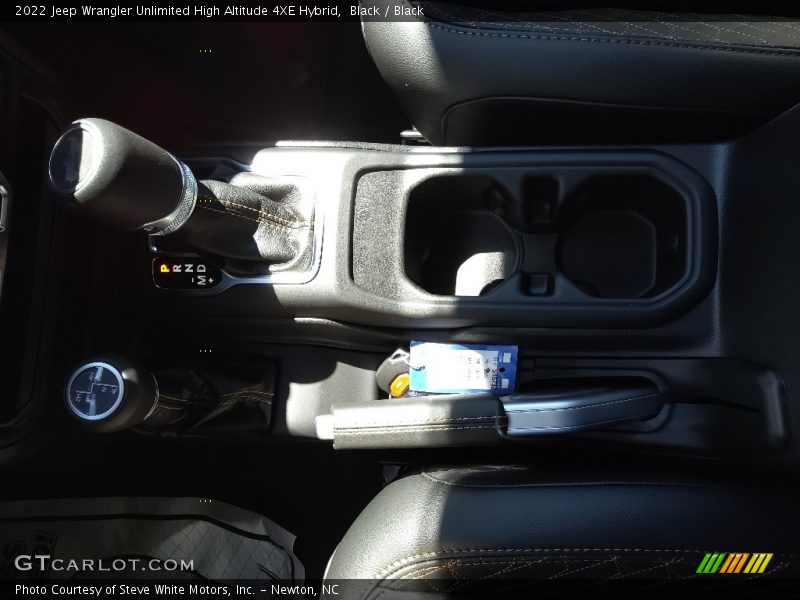 2022 Wrangler Unlimited High Altitude 4XE Hybrid 8 Speed Automatic Shifter