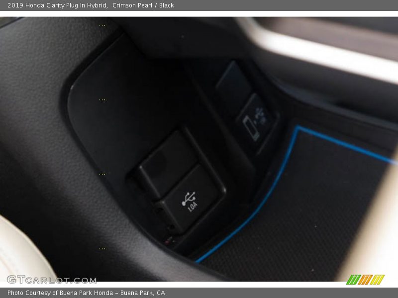 Crimson Pearl / Black 2019 Honda Clarity Plug In Hybrid