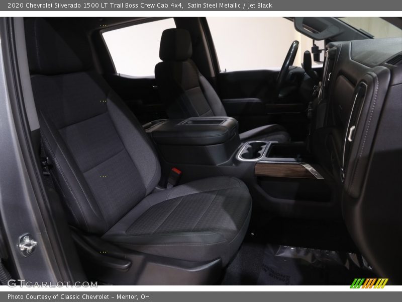 Satin Steel Metallic / Jet Black 2020 Chevrolet Silverado 1500 LT Trail Boss Crew Cab 4x4