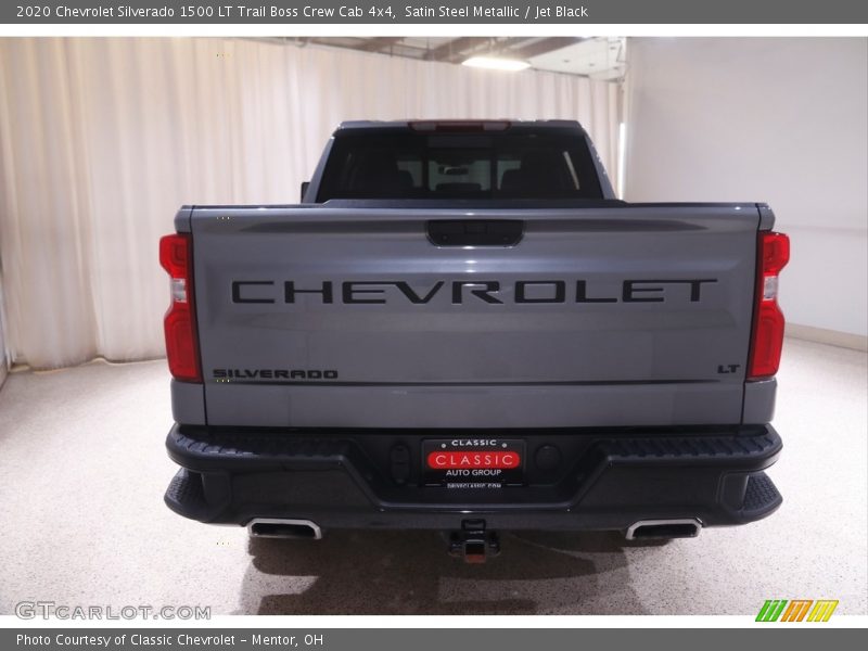 Satin Steel Metallic / Jet Black 2020 Chevrolet Silverado 1500 LT Trail Boss Crew Cab 4x4