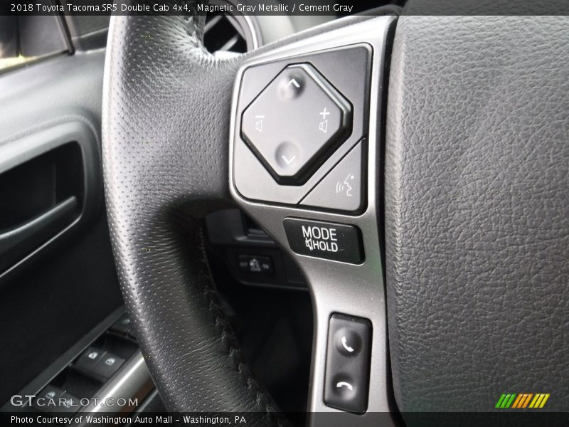 Magnetic Gray Metallic / Cement Gray 2018 Toyota Tacoma SR5 Double Cab 4x4