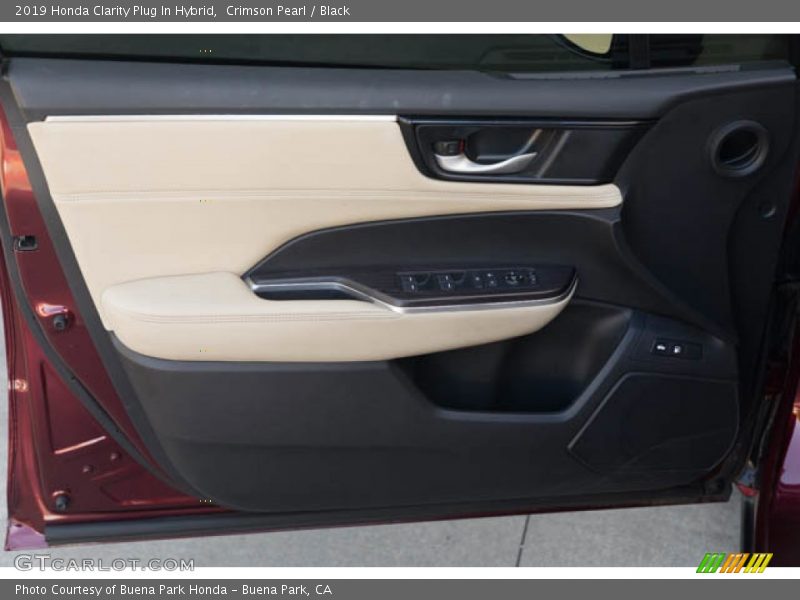 Crimson Pearl / Black 2019 Honda Clarity Plug In Hybrid