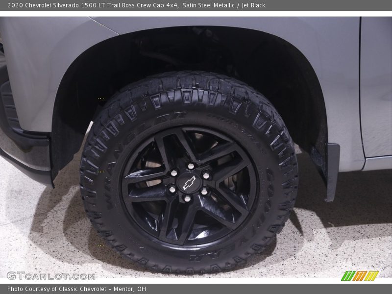 Satin Steel Metallic / Jet Black 2020 Chevrolet Silverado 1500 LT Trail Boss Crew Cab 4x4