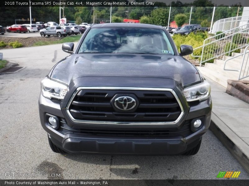Magnetic Gray Metallic / Cement Gray 2018 Toyota Tacoma SR5 Double Cab 4x4