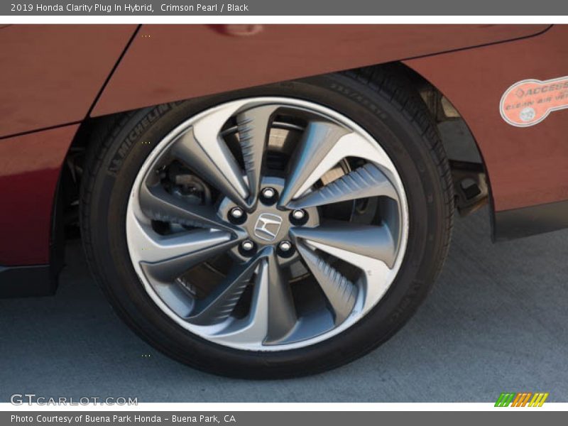 Crimson Pearl / Black 2019 Honda Clarity Plug In Hybrid