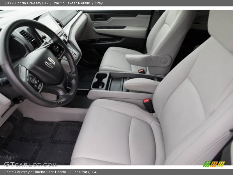 Pacific Pewter Metallic / Gray 2019 Honda Odyssey EX-L