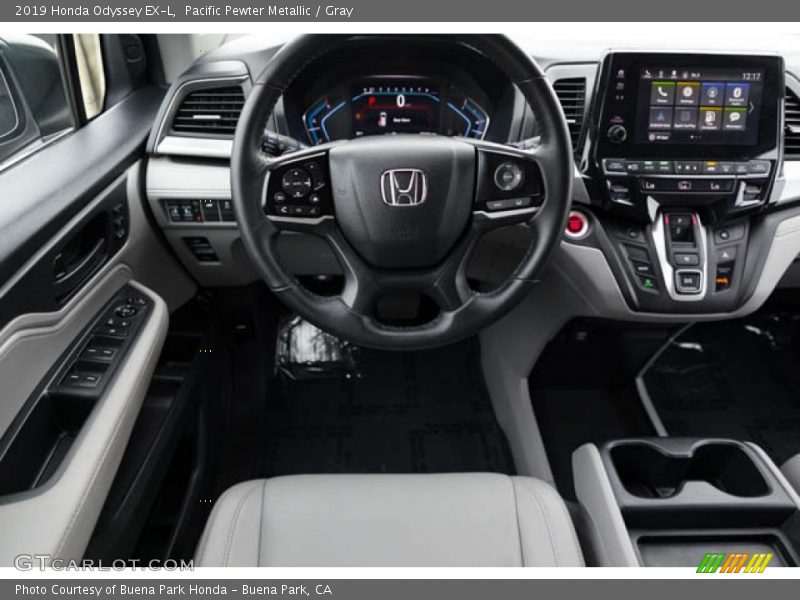Pacific Pewter Metallic / Gray 2019 Honda Odyssey EX-L