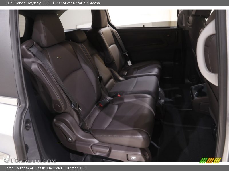 Lunar Silver Metallic / Mocha 2019 Honda Odyssey EX-L
