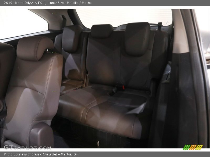Lunar Silver Metallic / Mocha 2019 Honda Odyssey EX-L