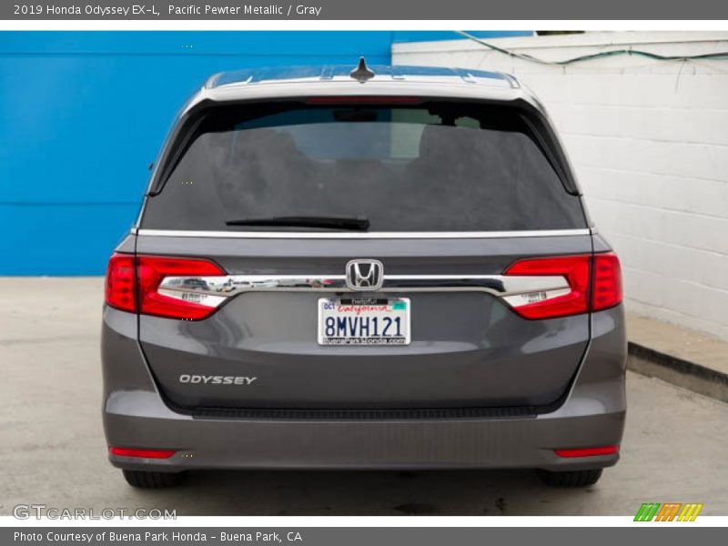 Pacific Pewter Metallic / Gray 2019 Honda Odyssey EX-L