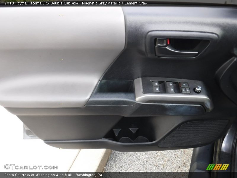 Magnetic Gray Metallic / Cement Gray 2018 Toyota Tacoma SR5 Double Cab 4x4