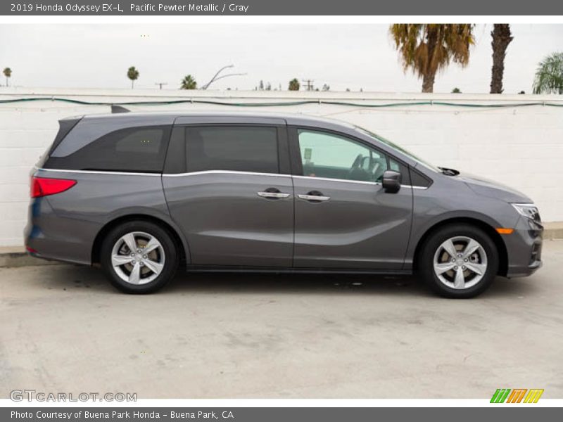 Pacific Pewter Metallic / Gray 2019 Honda Odyssey EX-L