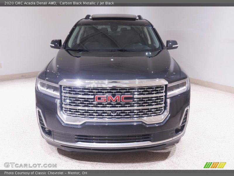 Carbon Black Metallic / Jet Black 2020 GMC Acadia Denali AWD