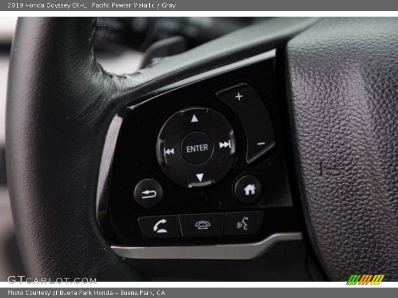 Pacific Pewter Metallic / Gray 2019 Honda Odyssey EX-L