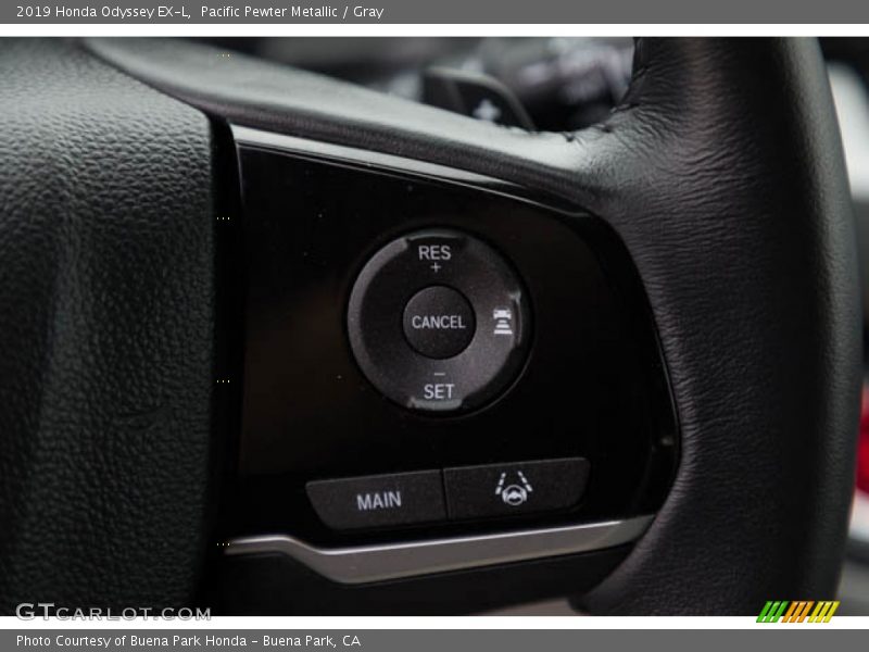 Pacific Pewter Metallic / Gray 2019 Honda Odyssey EX-L