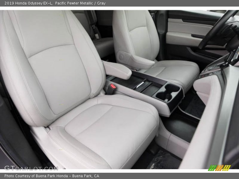Pacific Pewter Metallic / Gray 2019 Honda Odyssey EX-L