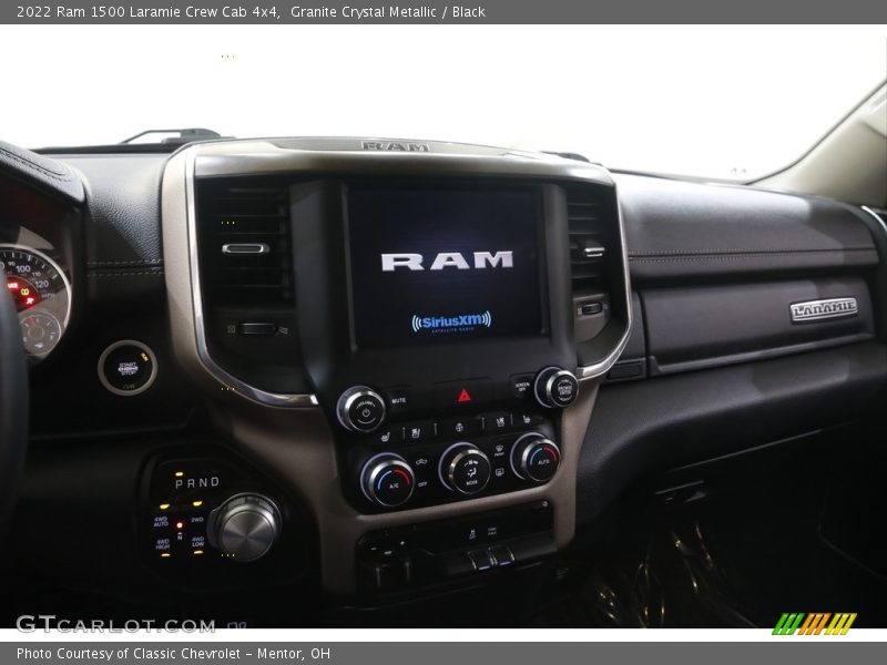 Granite Crystal Metallic / Black 2022 Ram 1500 Laramie Crew Cab 4x4