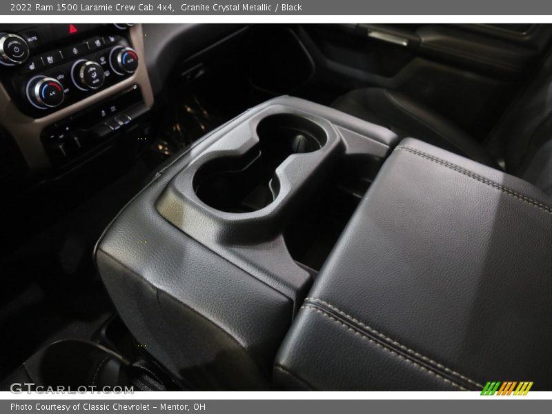 Granite Crystal Metallic / Black 2022 Ram 1500 Laramie Crew Cab 4x4