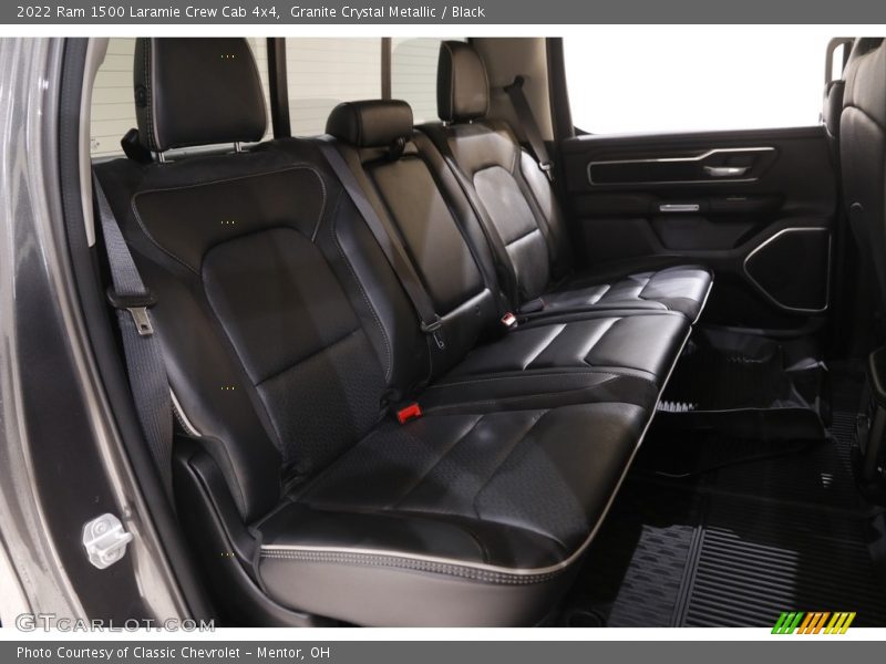 Granite Crystal Metallic / Black 2022 Ram 1500 Laramie Crew Cab 4x4