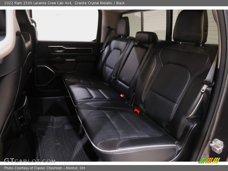 Granite Crystal Metallic / Black 2022 Ram 1500 Laramie Crew Cab 4x4