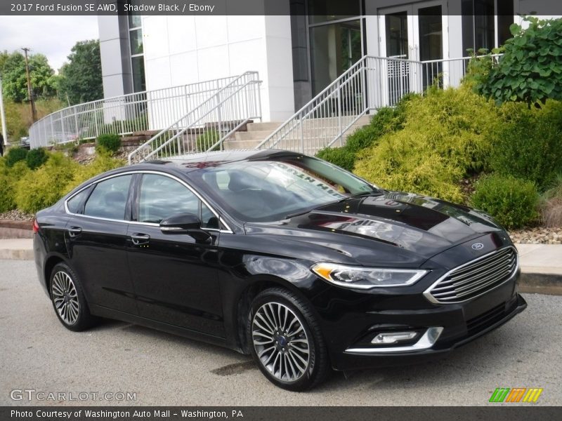 Shadow Black / Ebony 2017 Ford Fusion SE AWD