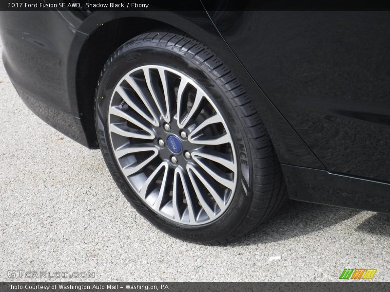 Shadow Black / Ebony 2017 Ford Fusion SE AWD