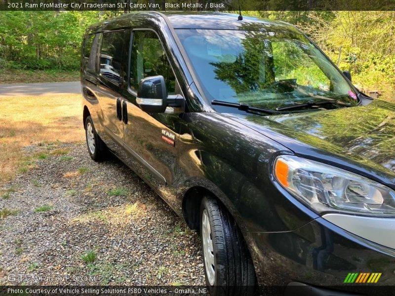 Black Metallic / Black 2021 Ram ProMaster City Tradesman SLT Cargo Van