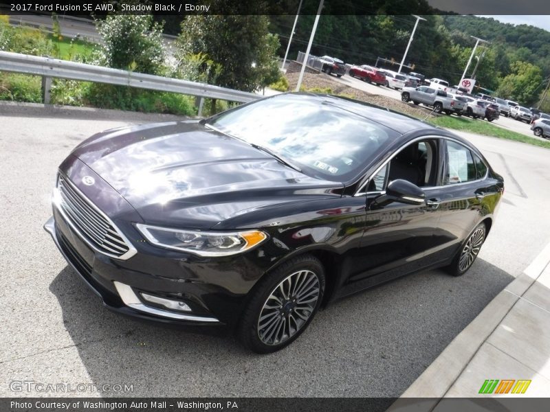 Shadow Black / Ebony 2017 Ford Fusion SE AWD