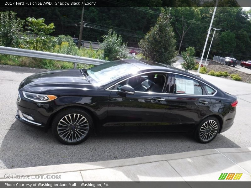 Shadow Black / Ebony 2017 Ford Fusion SE AWD