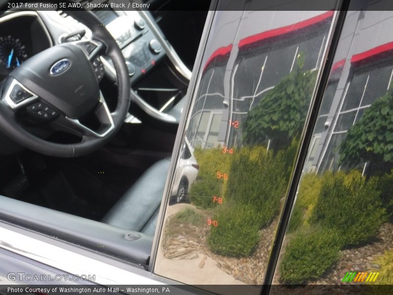 Shadow Black / Ebony 2017 Ford Fusion SE AWD