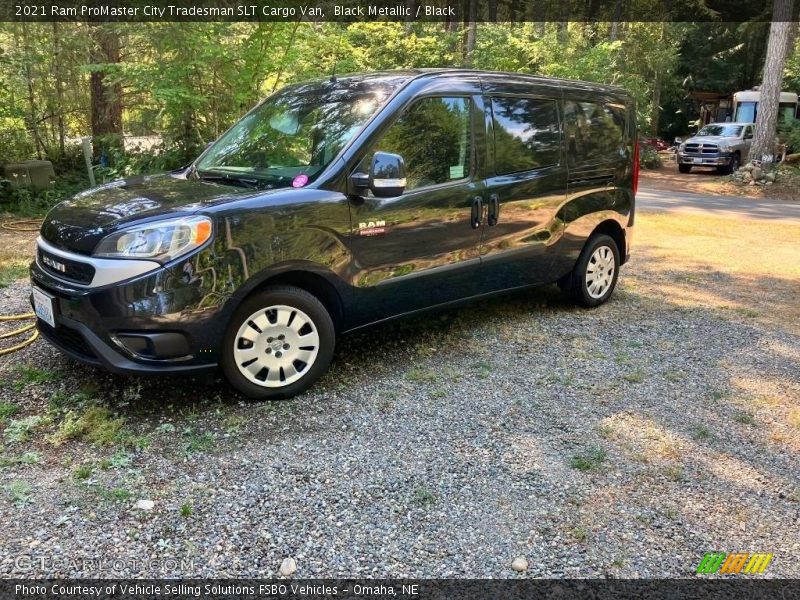 Black Metallic / Black 2021 Ram ProMaster City Tradesman SLT Cargo Van