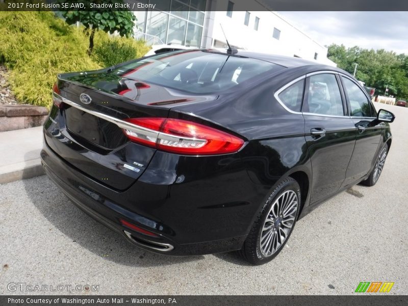 Shadow Black / Ebony 2017 Ford Fusion SE AWD
