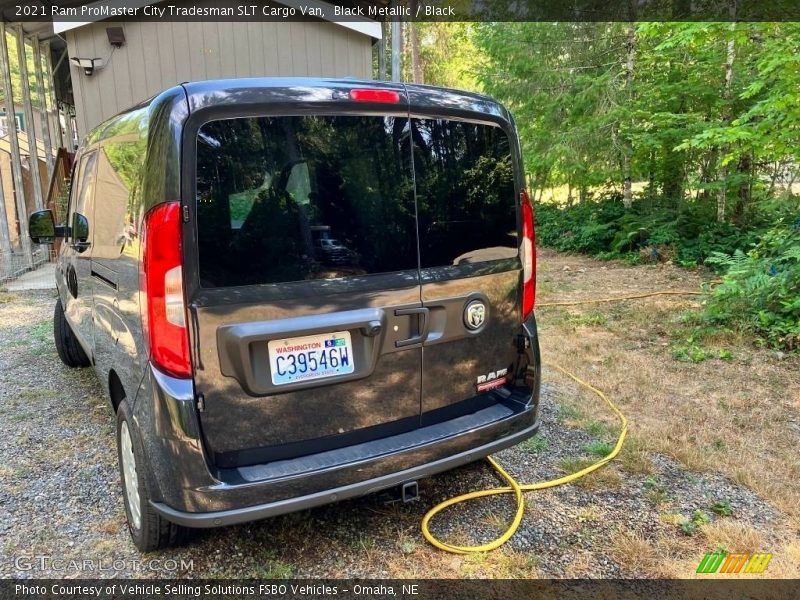 Black Metallic / Black 2021 Ram ProMaster City Tradesman SLT Cargo Van