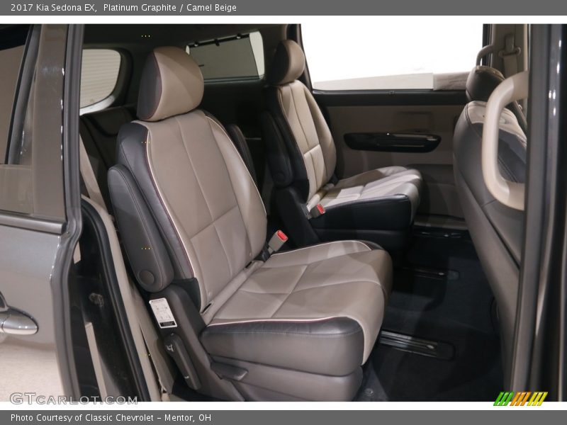 Rear Seat of 2017 Sedona EX