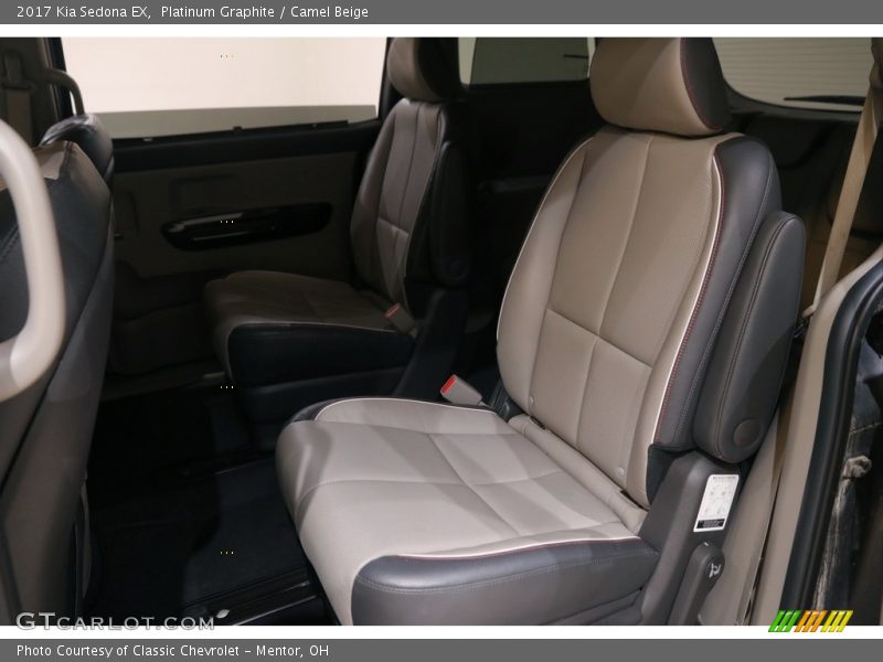 Rear Seat of 2017 Sedona EX