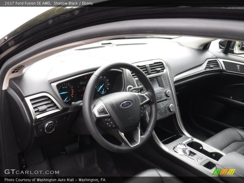Shadow Black / Ebony 2017 Ford Fusion SE AWD